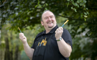 Artist Jason in running for award after unlocking creative talents of people with dementia