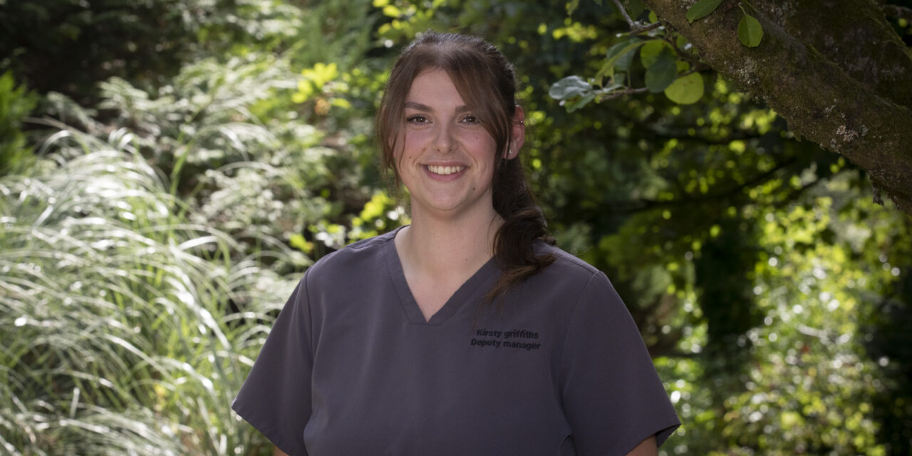 Dedicated Kirsty champions care home residents