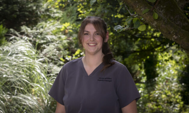 Dedicated Kirsty champions care home residents