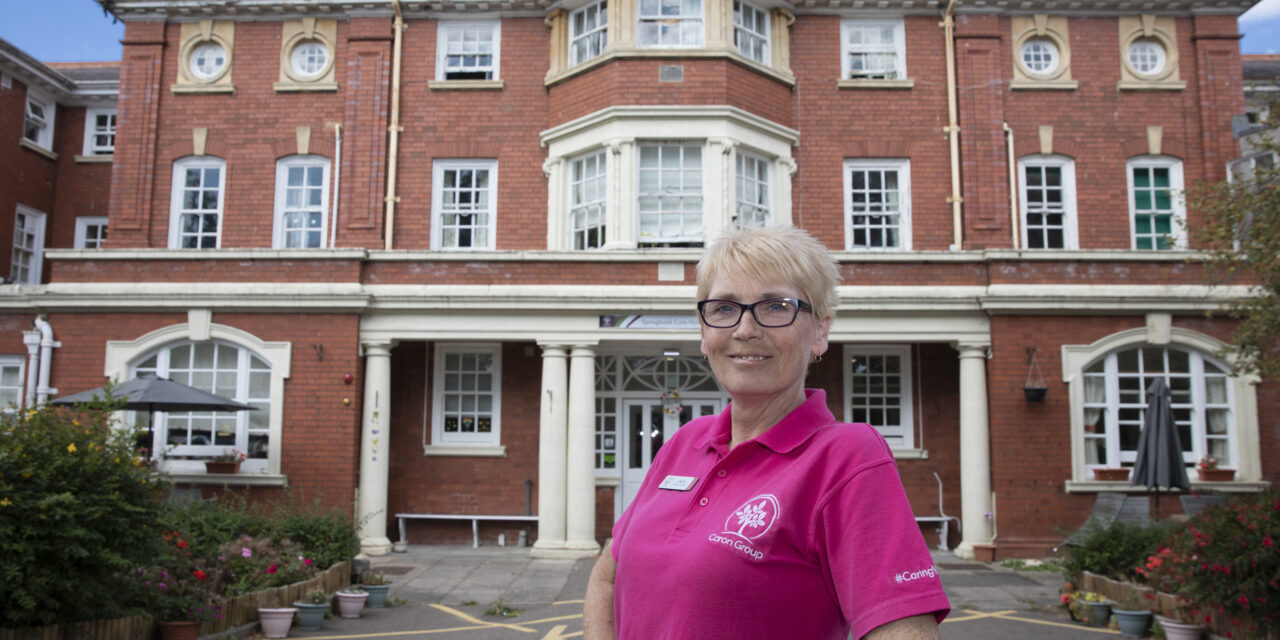 Barry care worker Linda who brings joy to dozens of residents up for top award