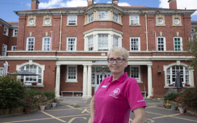 Barry care worker Linda who brings joy to dozens of residents up for top award