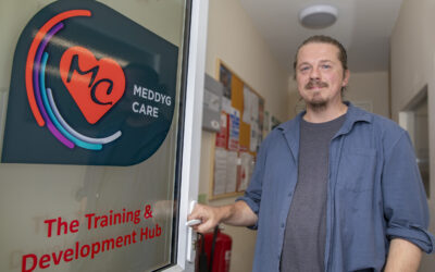 Training manager who teaches Welsh to overseas care staff in line for award