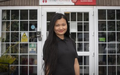 Shy kitchen assistant turned care home star up for national award
