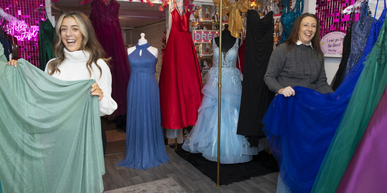 North Wales prom shop doubles sales as teens flock for “dream dresses”