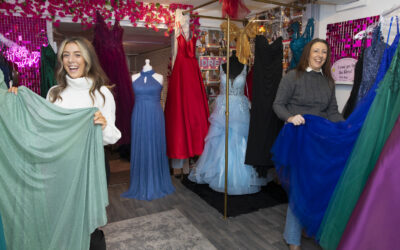 North Wales prom shop doubles sales as teens flock for “dream dresses”
