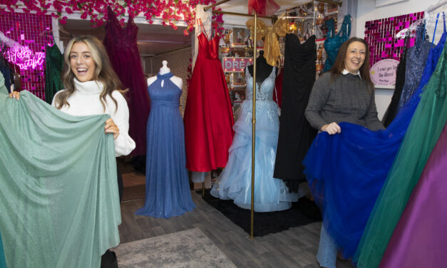 North Wales prom shop doubles sales as teens flock for “dream dresses”