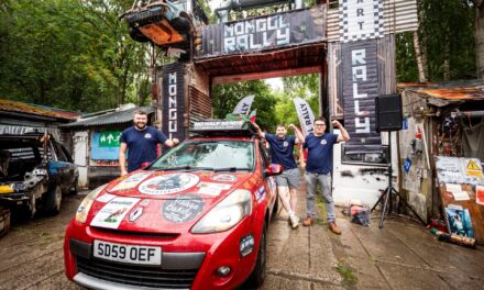 North Wales bakery worker and pals conquer 7,450-mile Mongol Rally in battered £500 Clio