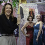 Brave mum battling cancer steps onto catwalk to add glitz and glamour to charity fashion show