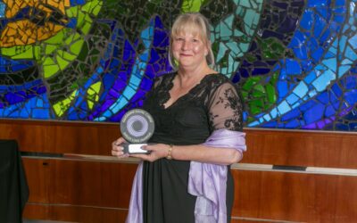 Retired nurse Carol honoured with “golden handshake” after lifetime of caring for others