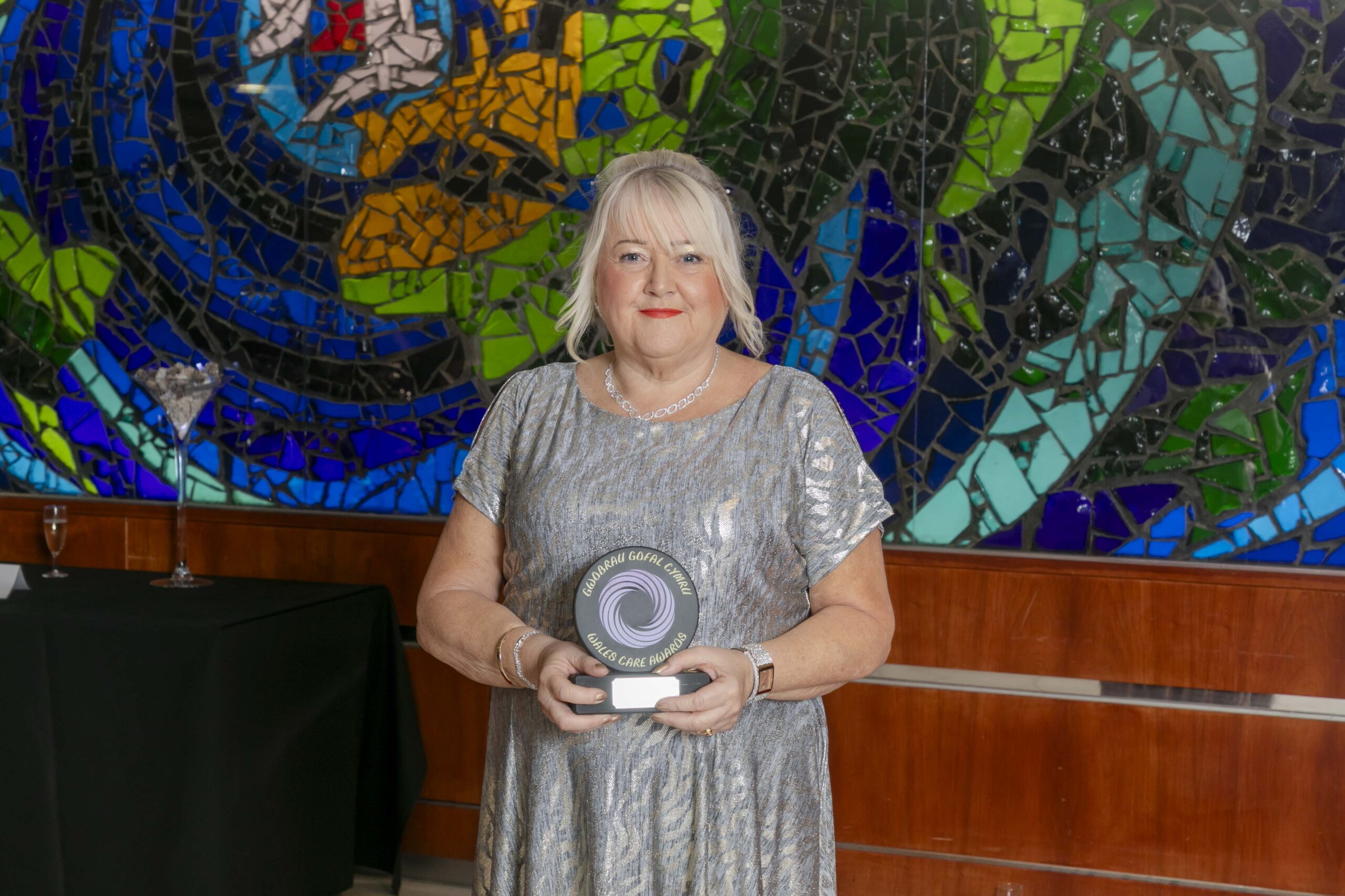 Compassionate Cardiff gran Christine honoured after switching careers