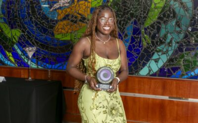 Brilliant Swansea care worker who started uni at 16 scoops top award