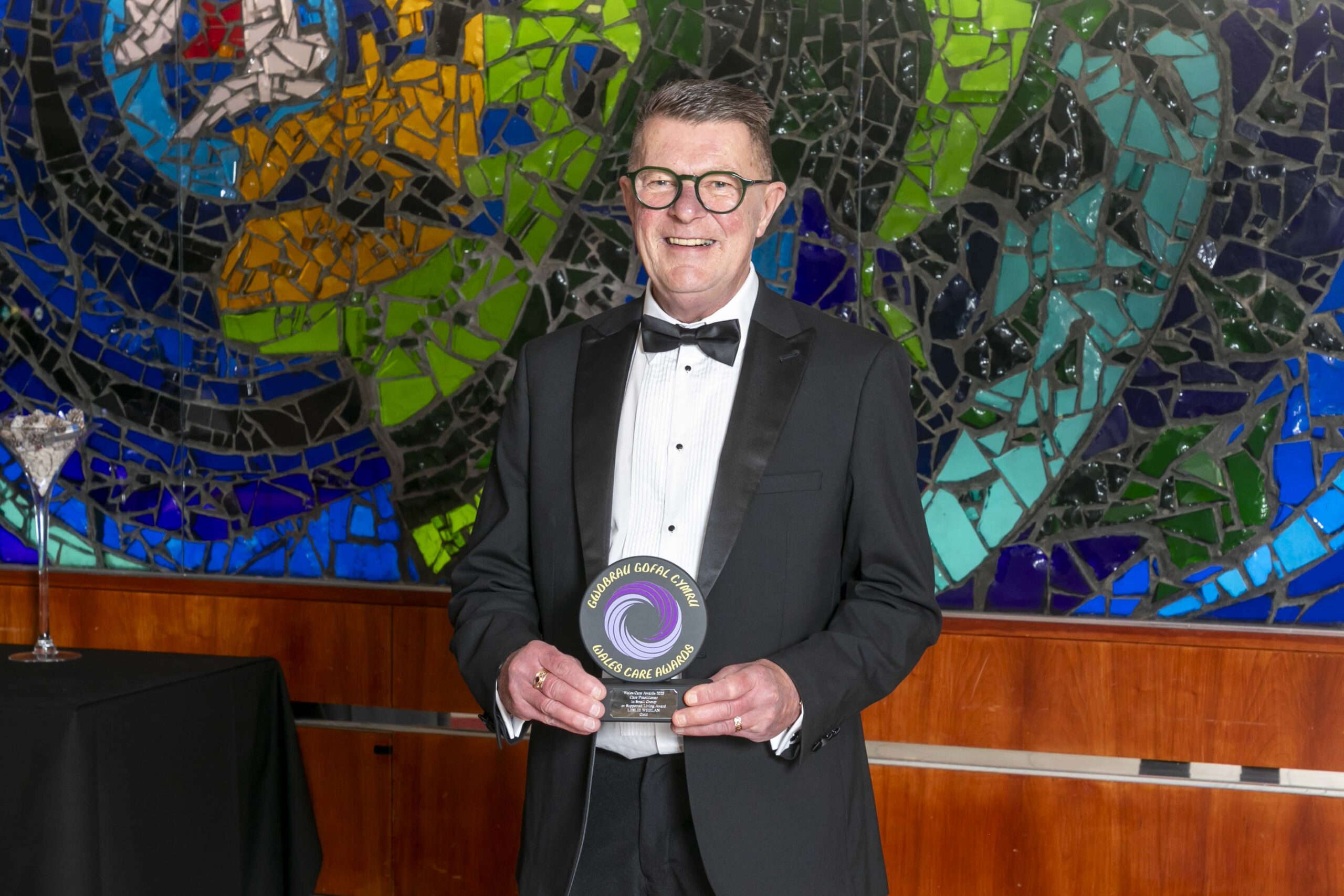 Swansea grandfather who turned redundancy into opportunity is toasting national awards glory 