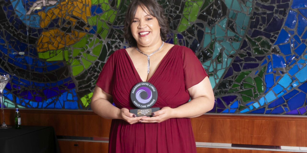 Port Talbot care hero Selomy scoops silver award after transforming residents’ lives