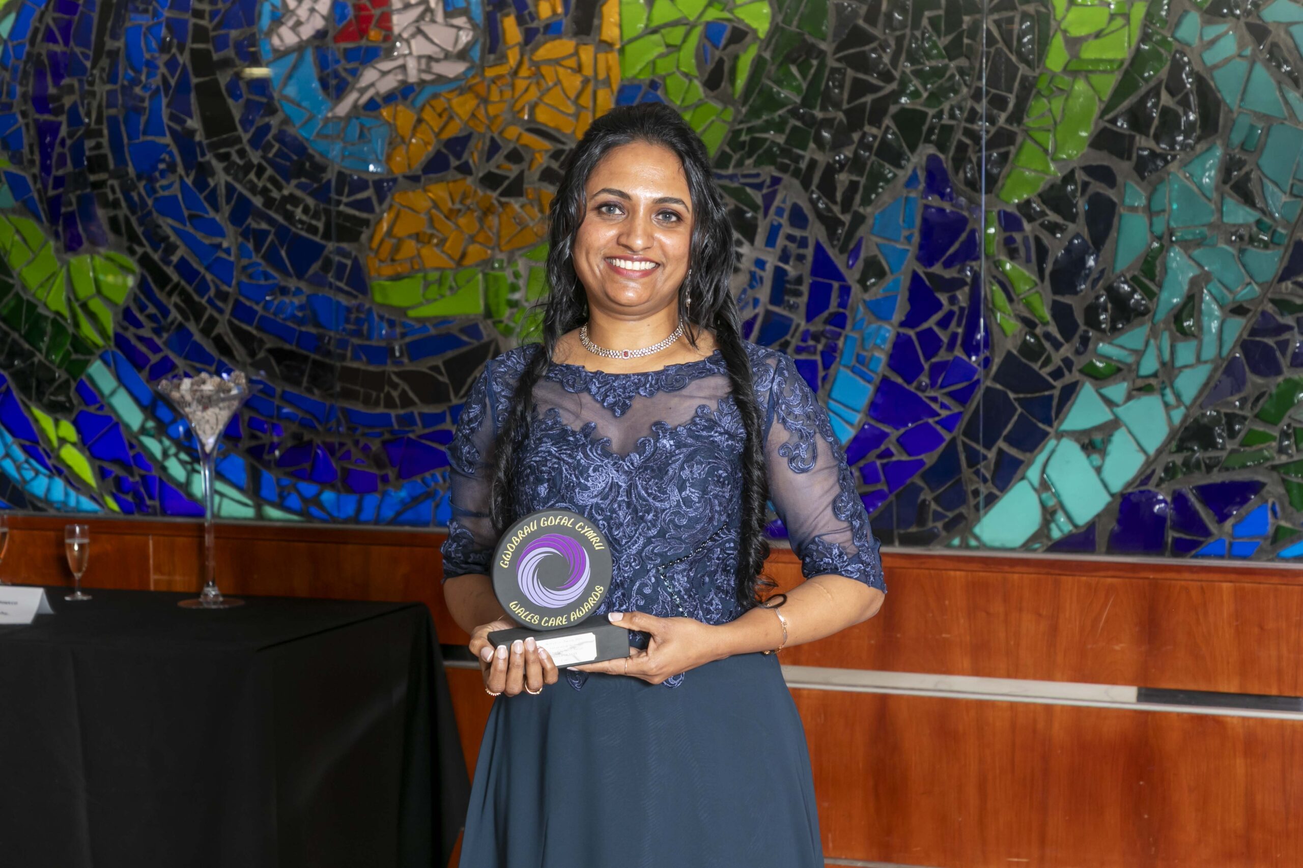 From Riyadh to Rhayader: Nurse Shiny strikes gold at Wales Care Awards