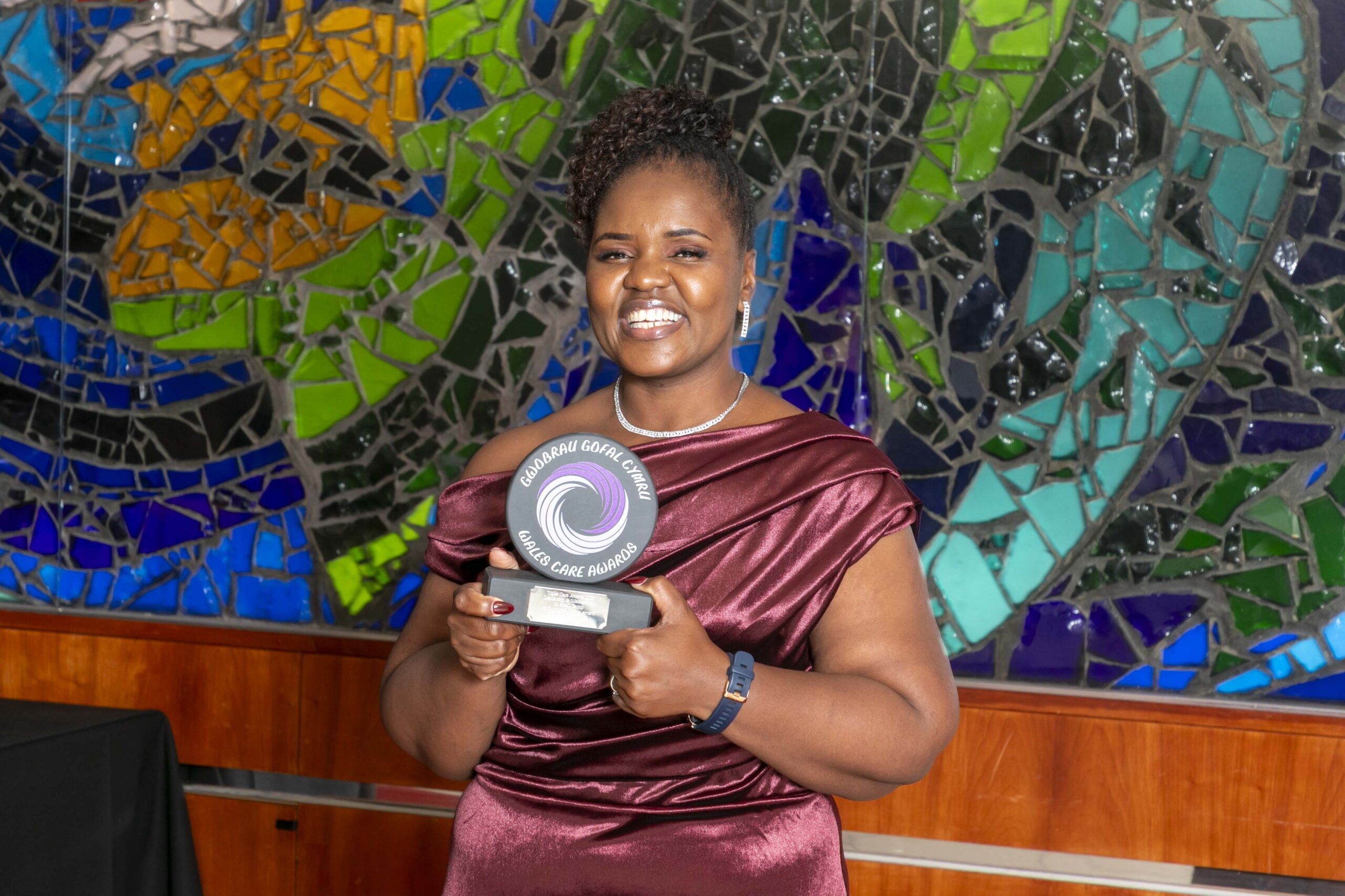 Merthyr mum who gave up nursing dream to raise children scoops national care award