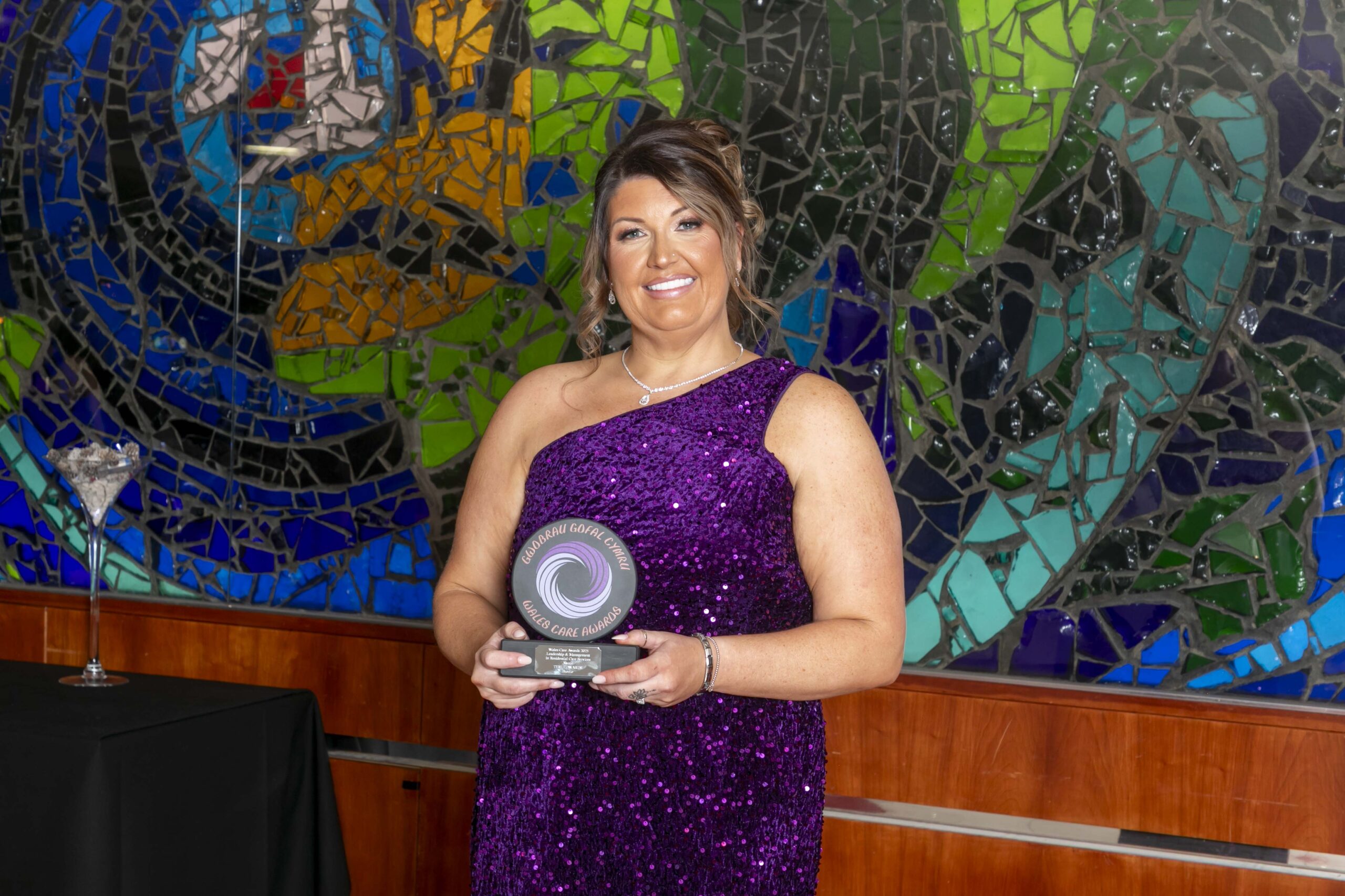 Swansea care worker who made 102-year-old’s cheeky wish come true honoured with national award