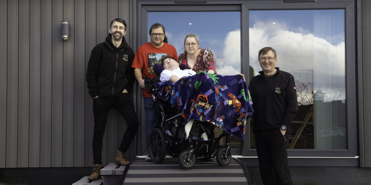 Magical garden room gives Alexander new lease of life