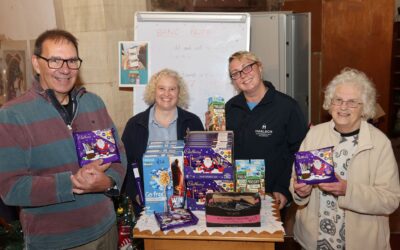 Harlech Foodservice delivers festive lifeline to struggling Gwynedd families
