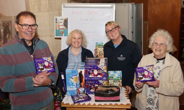 Harlech Foodservice delivers festive lifeline to struggling Gwynedd families