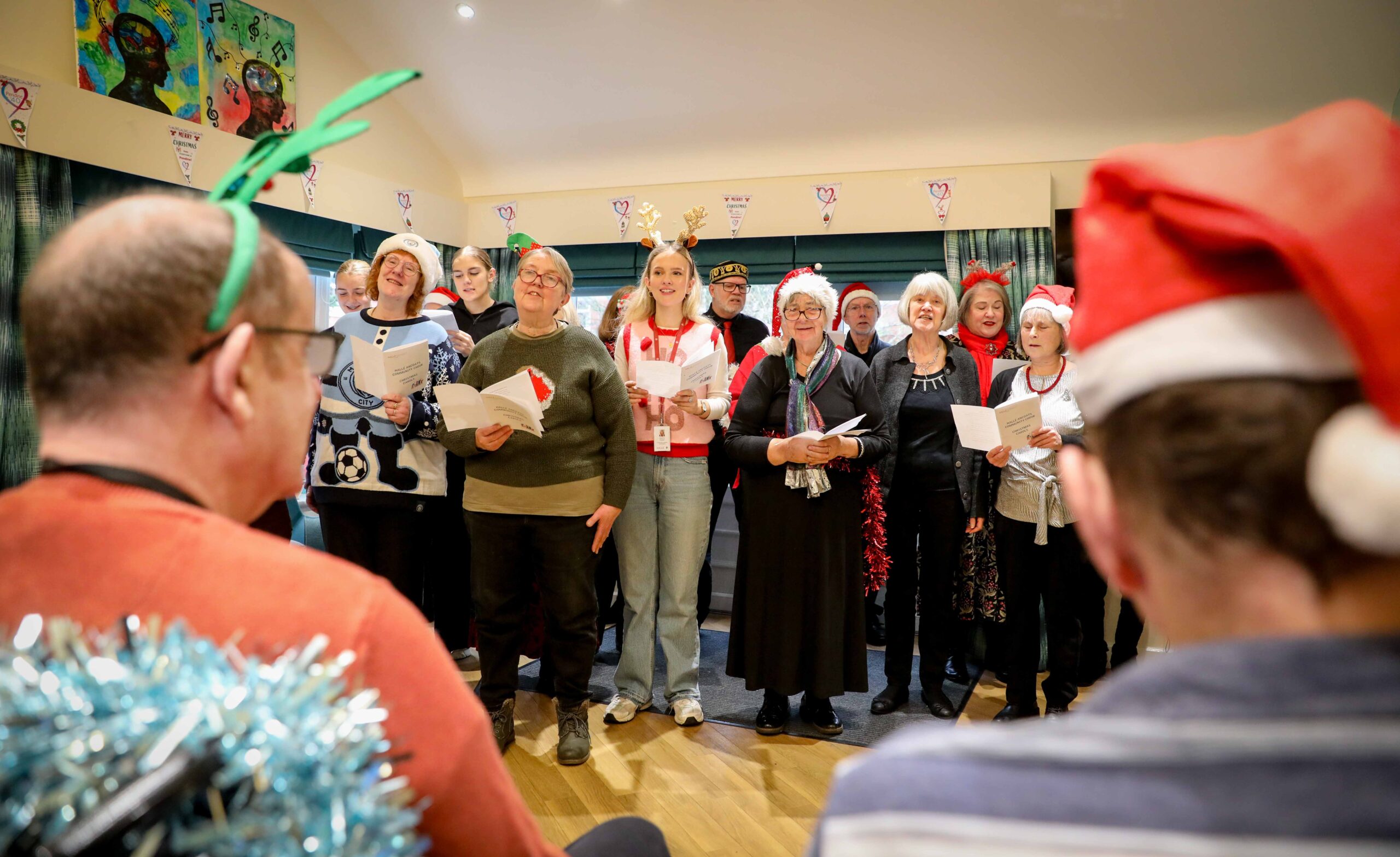 “It took me right back” – care home residents moved by surprise choir visit