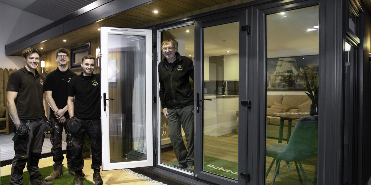 Teen’s summer job turns into fast-track rise to site manager at booming garden rooms firm