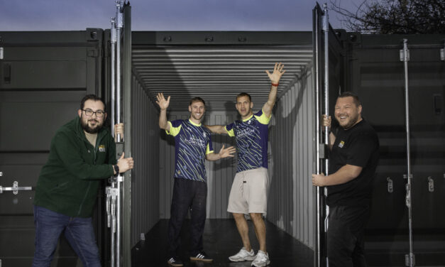 From ashes to action: Crewe Alex stars launch new storage park on fire-hit site