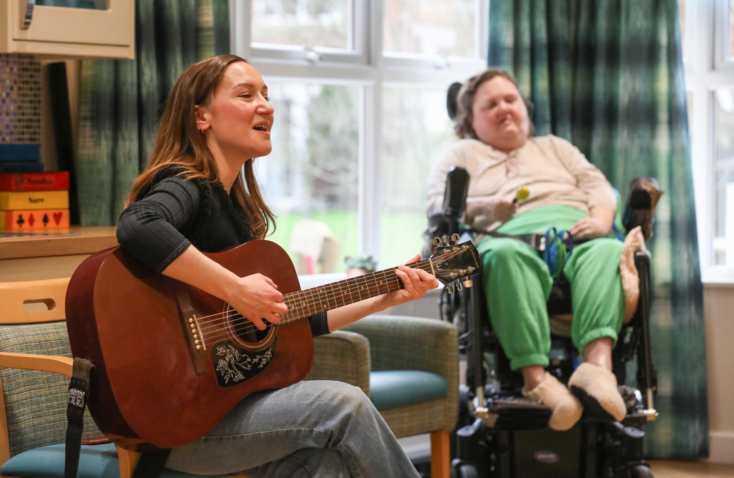 From tambourines to tears: How live music put smiles on faces at Wrexham care homes