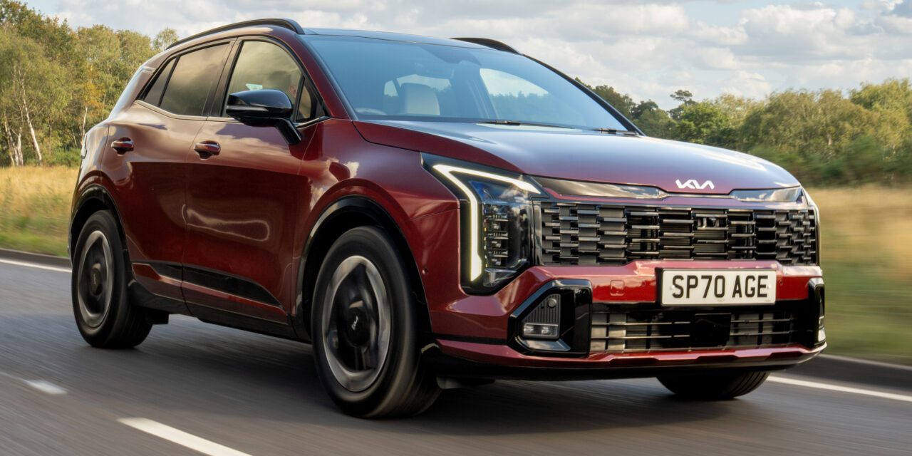 Kia Sportage drive by Steve Rogers