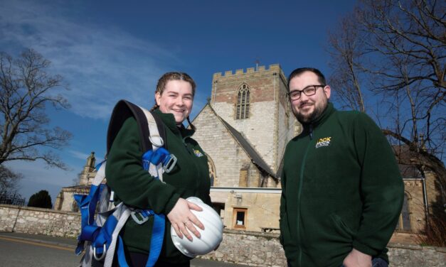 Mum to abseil 84ft down cathedral to raise money for charity that “saved my life”