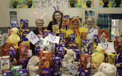 Eggs-tra mile! Tractor-mad charity legend Esmor launches huge North Wales Easter gift mission