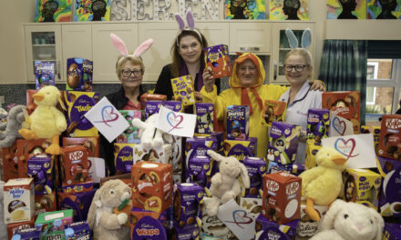 Eggs-tra mile! Tractor-mad charity legend Esmor launches huge North Wales Easter gift mission