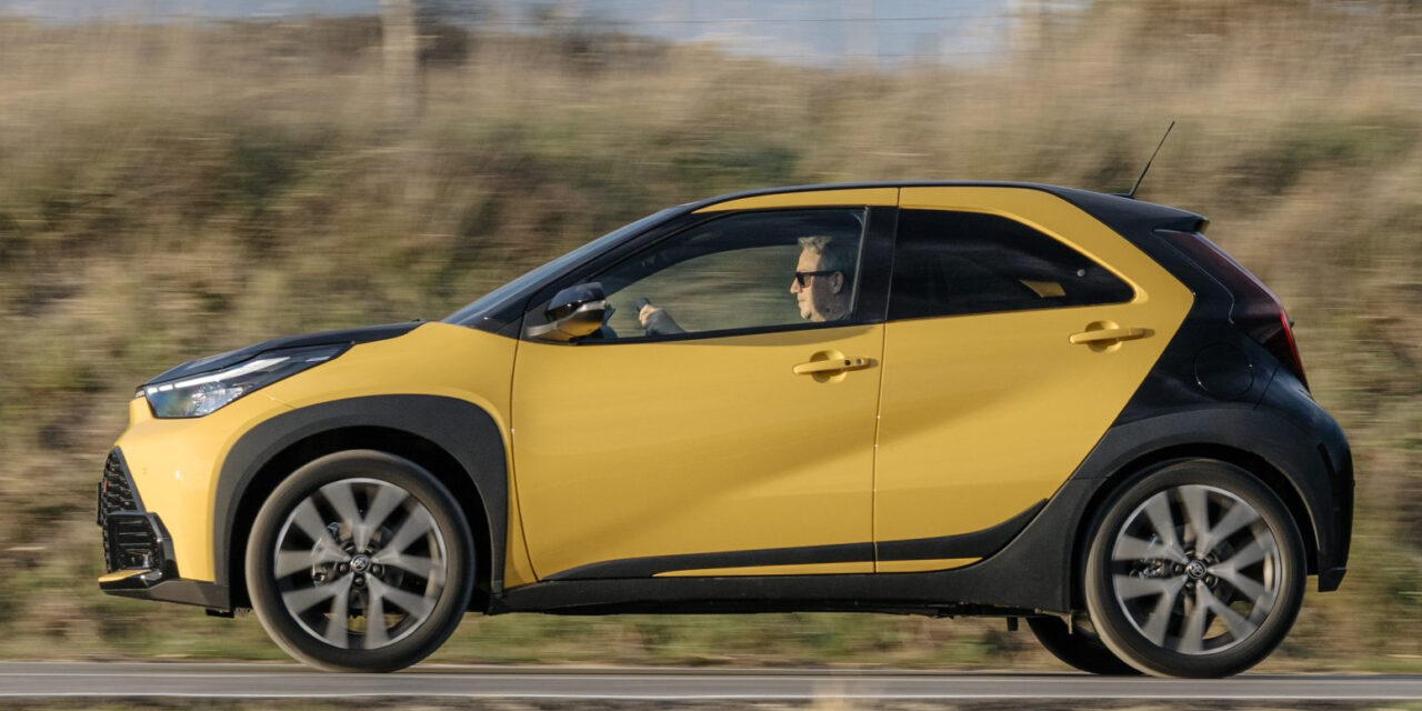 Toyota Aygo X drive by Steve Rogers