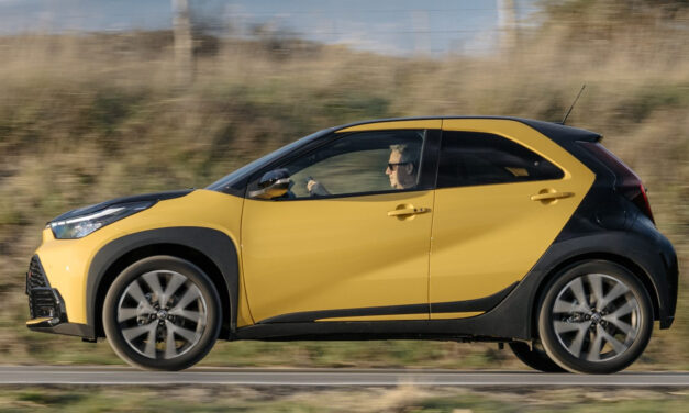 Toyota Aygo X drive by Steve Rogers