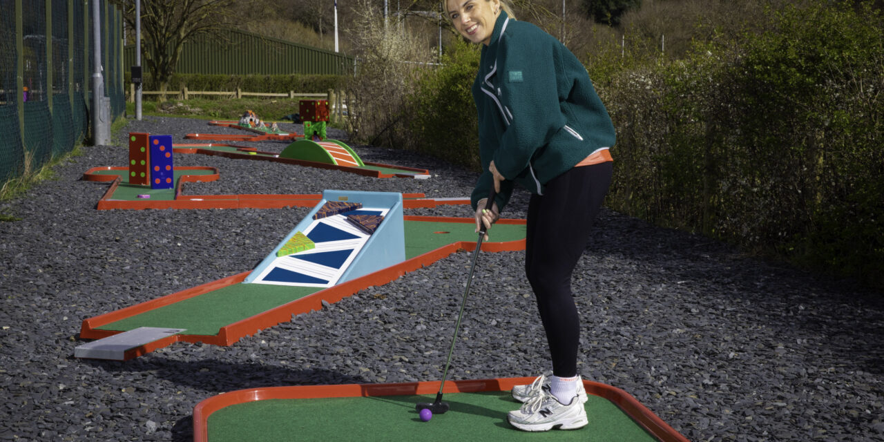 From volcanoes to space rockets: Bonkers new crazy golf blasts off with family fun in Ruthin