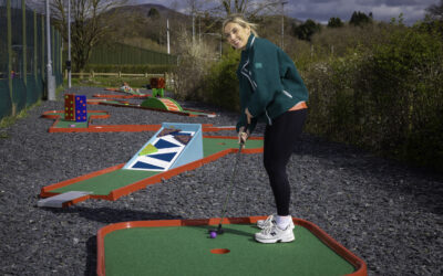 From volcanoes to space rockets: Bonkers new crazy golf blasts off with family fun in Ruthin