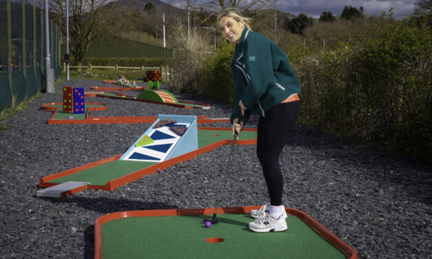 From volcanoes to space rockets: Bonkers new crazy golf blasts off with family fun in Ruthin