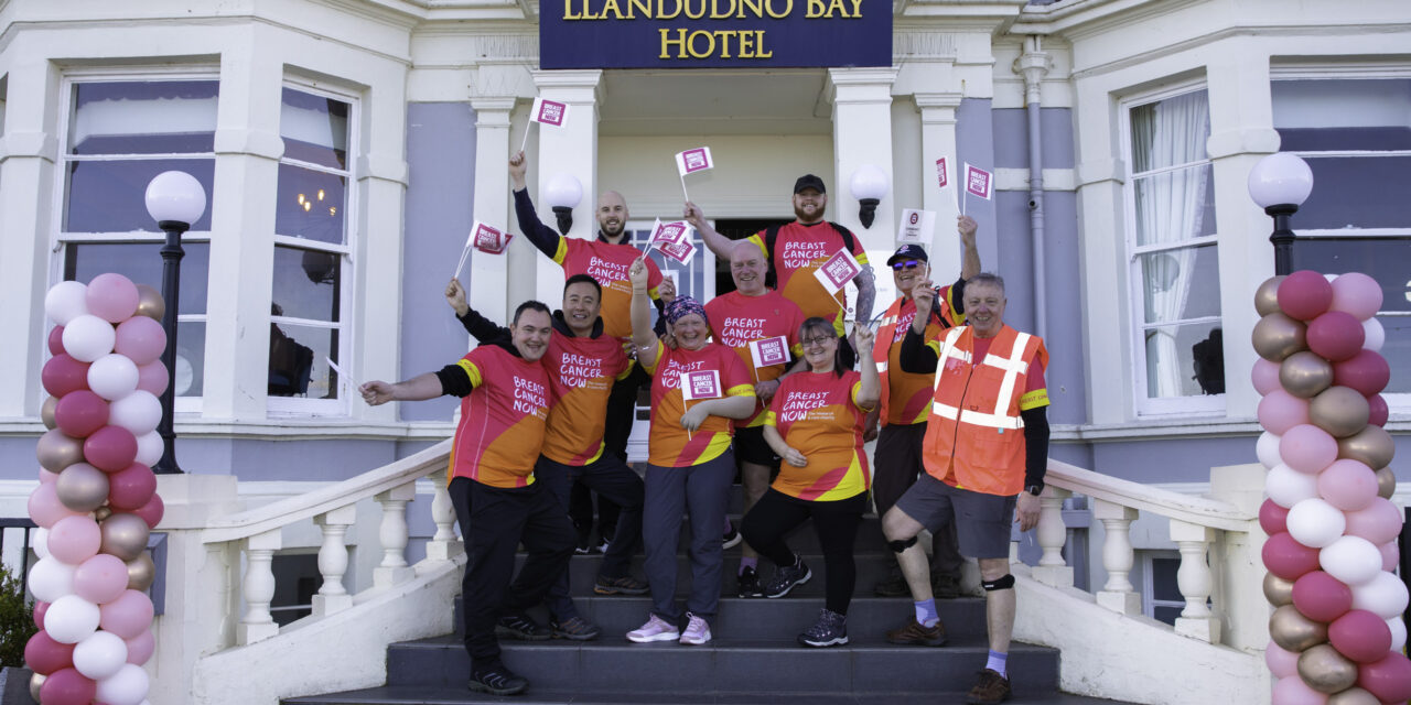 Hotel heroes set off on epic 200-mile trek for inspirational mum battling incurable cancer