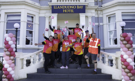 Hotel heroes set off on epic 200-mile trek for inspirational mum battling incurable cancer