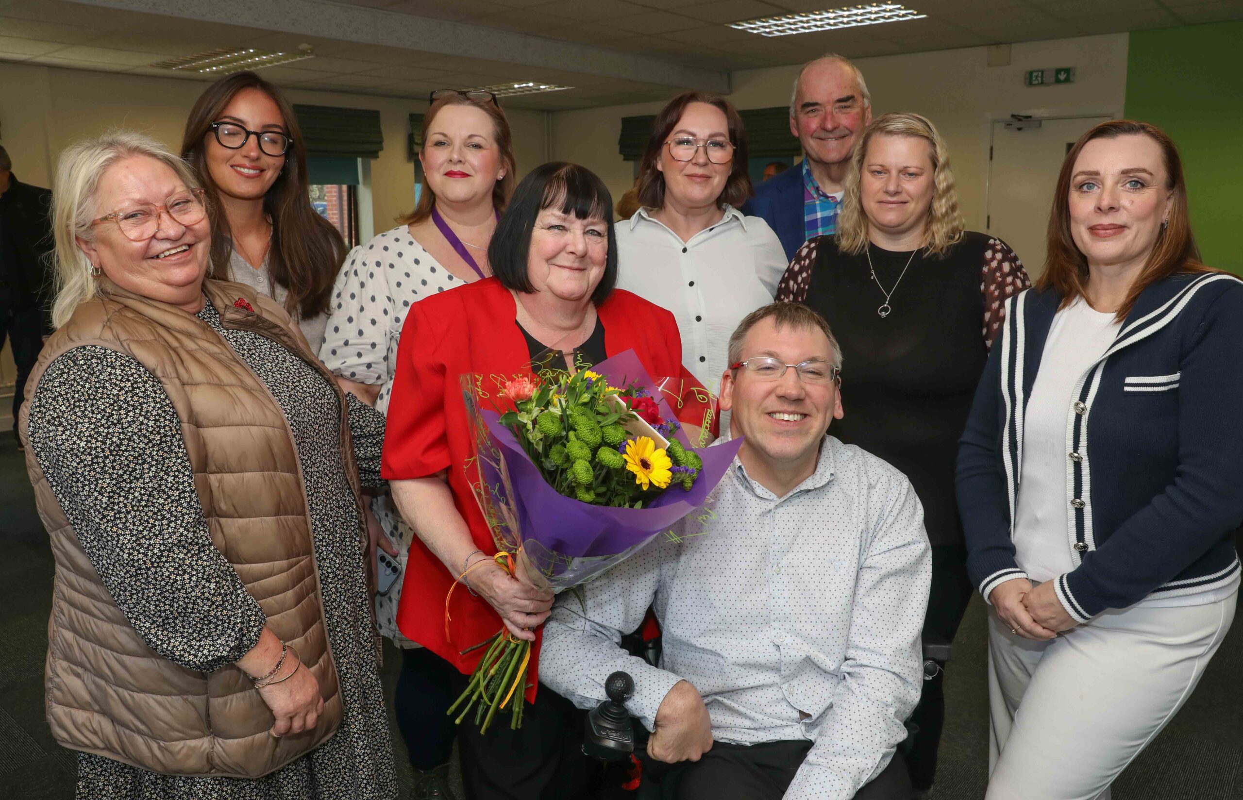 Care sector “inspiration” Ann retires after 45 years training thousands and earning palace honour