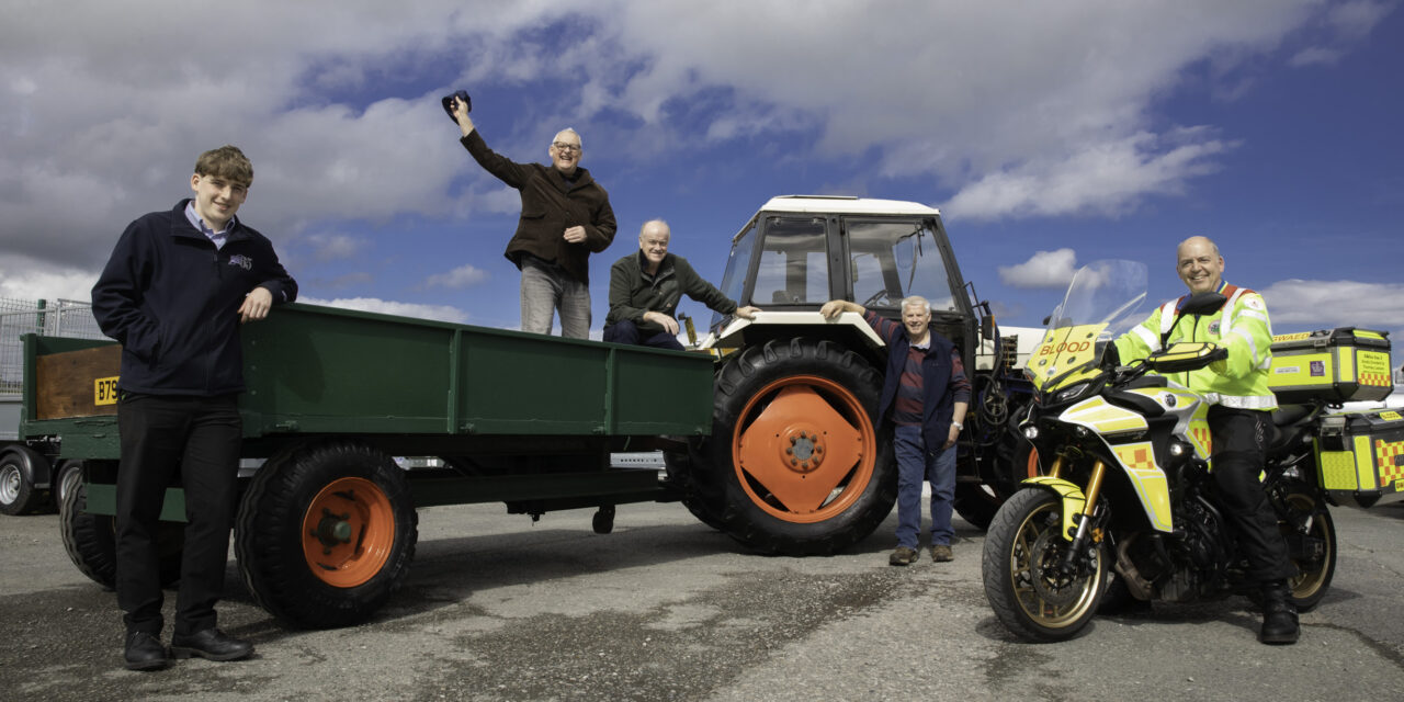 One of rarest Ifor Williams trailers ever built returns for charity tractor run