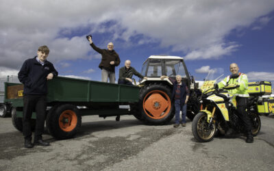 One of rarest Ifor Williams trailers ever built returns for charity tractor run