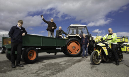 One of rarest Ifor Williams trailers ever built returns for charity tractor run