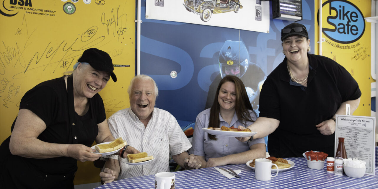 Café hero beats cancer and honours rock legend Mike Peters with heartfelt fundraiser