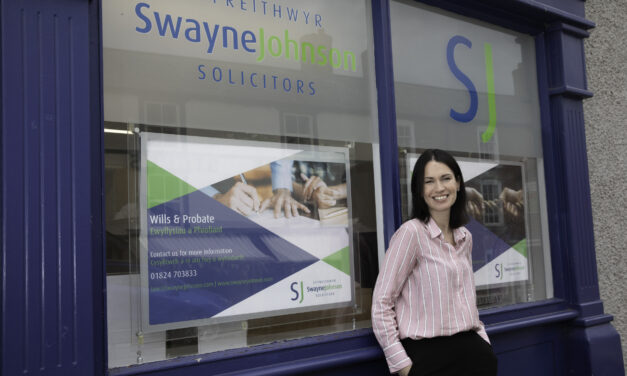 From Ally McBeal fan to top lawyer as Emma joins growing North Wales firm
