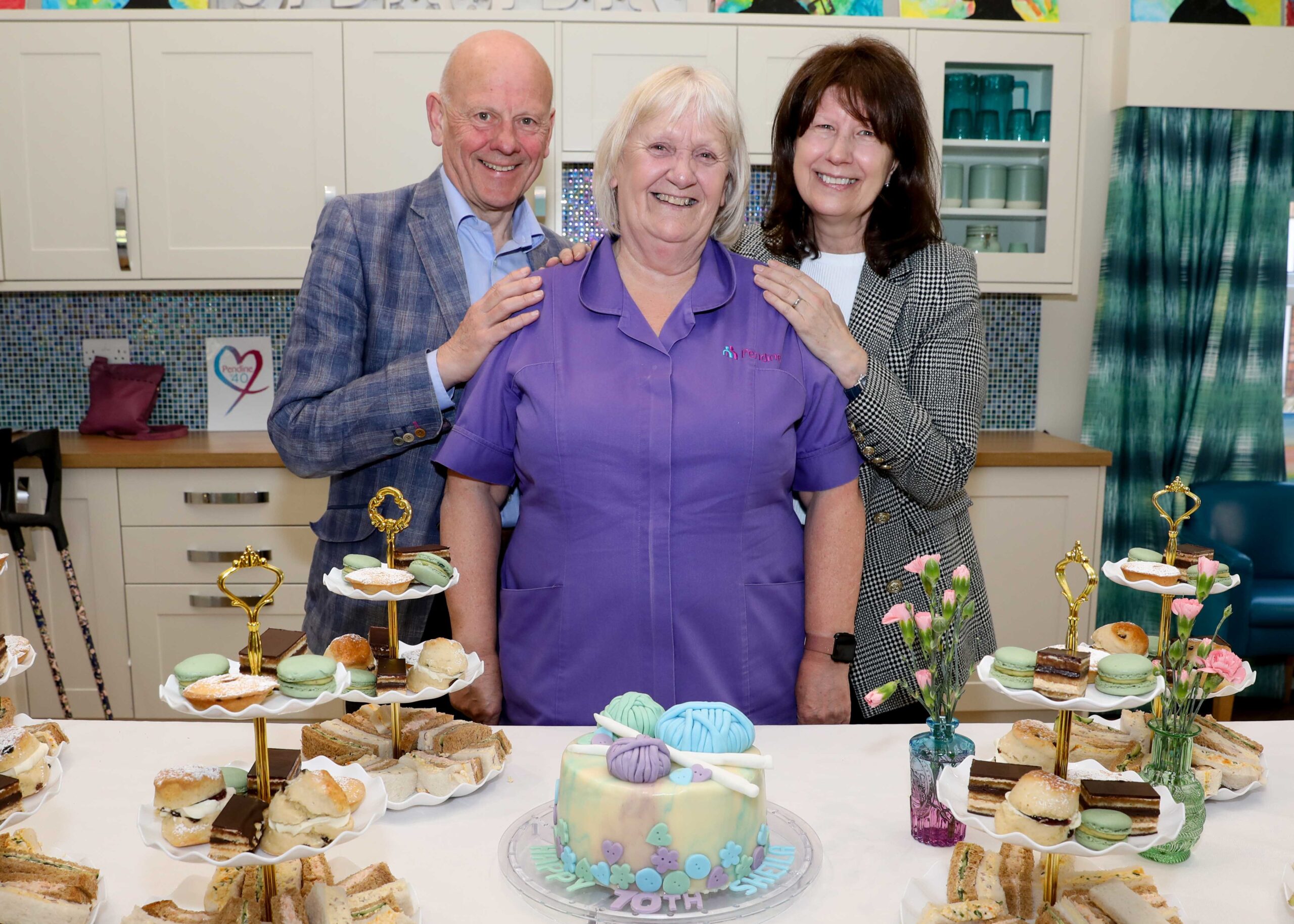 “Sergeant Major” care home stalwart celebrates 70th birthday after 35 years of devoted service
