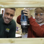 School pupils build their own outdoor classroom after £200 donation