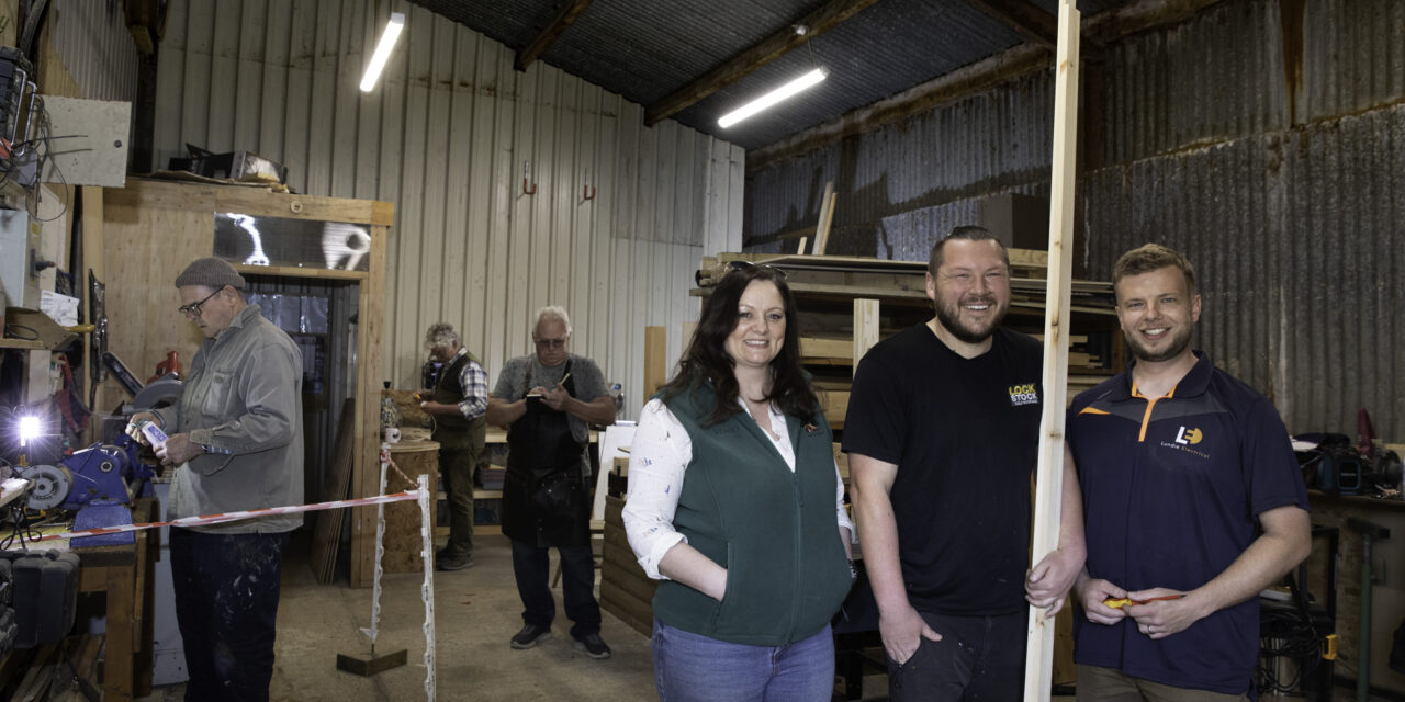Community hero electrician backed by storage firm in year-long challenge to help others