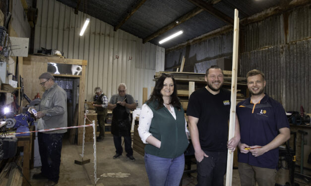 Community hero electrician backed by storage firm in year-long challenge to help others
