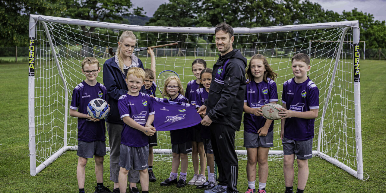 Pupils’ sporting dreams boosted by trailer giant on their doorstep