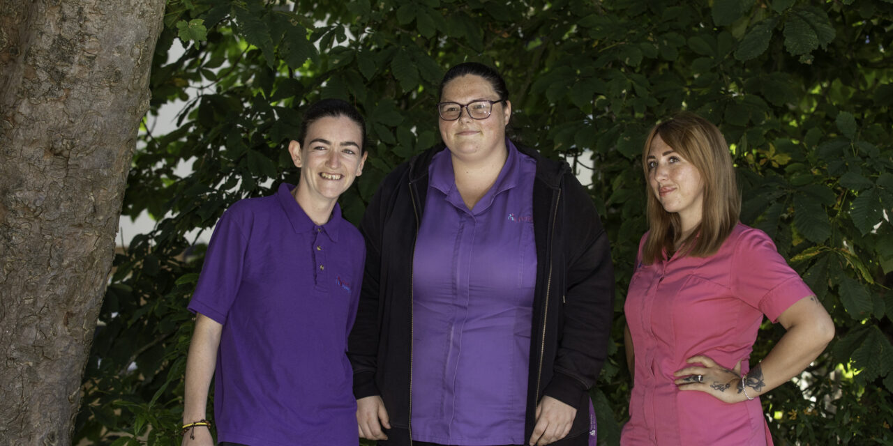 Caring trio signed for three-week course – a decade later they’re still changing lives